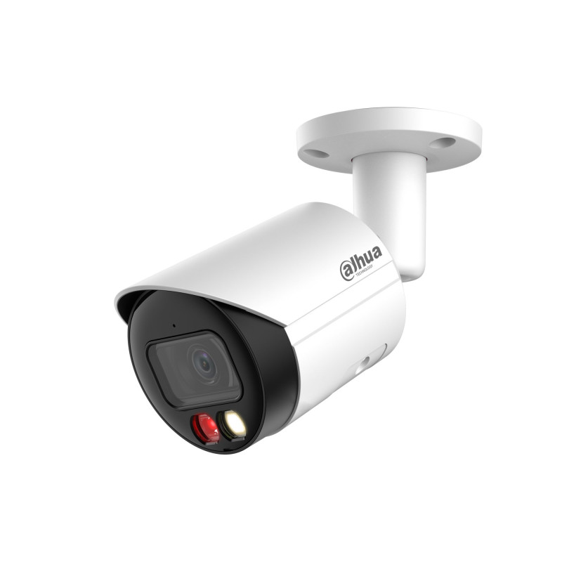 Dahua Bullet IPC-HFW2849S-S-IL-0280B F2.8 (White, 8MP 4K UHD, ~104°, IR+white light 30m, IP67)