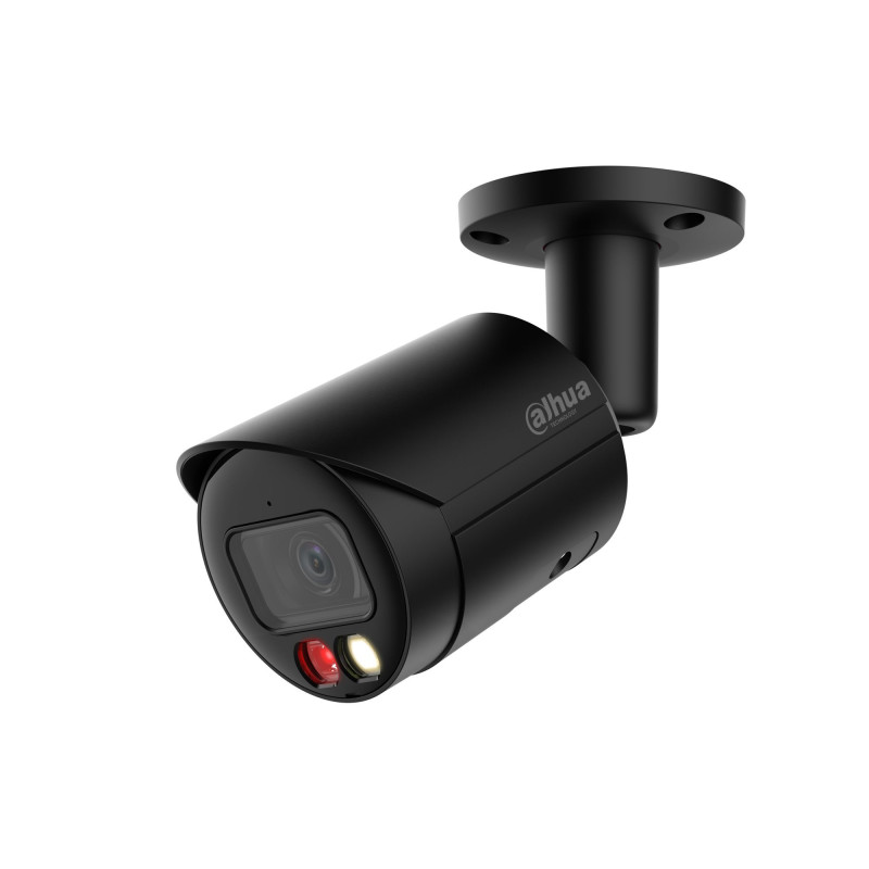 Dahua Bullet IPC-HFW2449S-S-IL-0280B F2.8 (Black, 4MP, ~95°, IR+LED 30m, IP67, PoE)