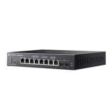 TP-LINK Omada 8 prievadų 2.5GBASE-T ir 2 prievadų 10GE SFP+ išmanusis komutatorius su 8 prievadų PoE+