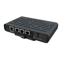 „MIKROTIK WiFi 7 802.11be 2,5 gigabito dviejų dažnių trigubos grandinės maršrutizatorius ir prieigos taškas hAP be lite“