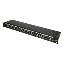 EXTRALINK 24 prievadų CAT5E STP komutacinė panelė V2