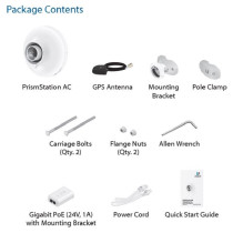 UBIQUITI Shielded airMAX® ac Radio with airPrism® Technology and Dedicated Wi-Fi Management