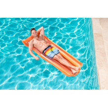 Bestway Pripučiamas čiužinys maudynėms, oranžinis, 183 x 76 cm Bestway 44013 Bestway Pripučiamas čiužinys maudynėms, oranžinis, 183 x 76 cm Bestway 44013