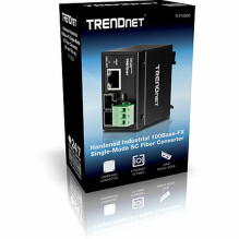 Optinis konverteris TRENDnet 100Base-FX SM. SC, 30km, IP 30 (TI-F10S30) Optinis konverteris TRENDnet 100Base-FX SM. SC, 30km, IP 30 (TI-F10S30)