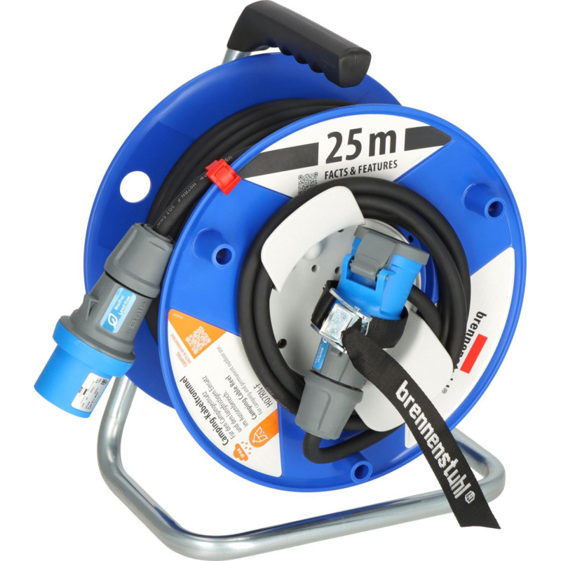 Brennenstuhl Garant G CEE 3 IP44 Camping cable reel 25m