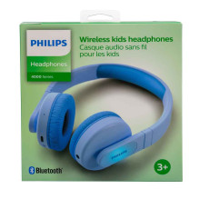Over Ear Bluetooth wireless children's headphones Philips TAK4206BL / 00 Blue