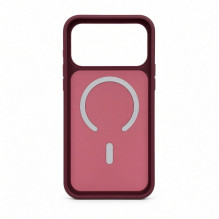 Evelatus Apple iPhone 18 Pro Max Silver-Shield Skin Feel 2-in-1 MagSafe Case Burgundy