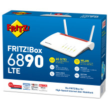 AVM FRITZ!Box 6890 LTE Dual-Band (2,4 GHz / 5 GHz) AVM FRITZ!Box 6890 LTE Dual-Band (2,4 GHz / 5 GHz)