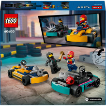 LEGO City Go-Karts mit Rennfahrern LEGO City Go-Karts mit Rennfahrern
