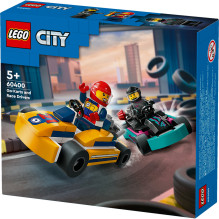 LEGO City Go-Karts mit Rennfahrern LEGO City Go-Karts mit Rennfahrern