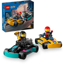 LEGO City Go-Karts mit Rennfahrern LEGO City Go-Karts mit Rennfahrern
