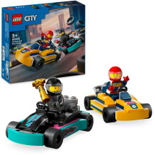 LEGO City Go-Karts mit Rennfahrern LEGO City Go-Karts mit Rennfahrern