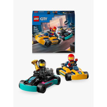 LEGO City Go-Karts mit Rennfahrern LEGO City Go-Karts mit Rennfahrern