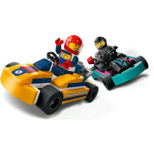 LEGO City Go-Karts mit Rennfahrern LEGO City Go-Karts mit Rennfahrern