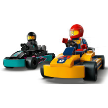 LEGO City Go-Karts mit Rennfahrern LEGO City Go-Karts mit Rennfahrern