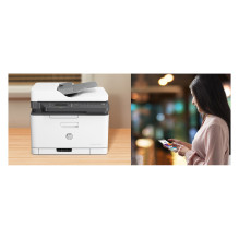 HP Color Laser MFP 179fnw Multifunktionsgerät 4in1 Farblaser A4 18s / m