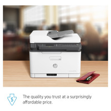 HP Color Laser MFP 179fnw Multifunktionsgerät 4in1 Farblaser A4 18s / m