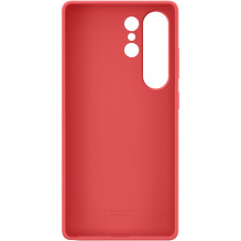 Samsung Silicone Case fr Galaxy S25 Ultra. Red