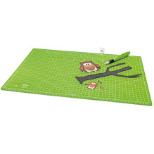 WEDO Pjaustymo kilimėlis 45.0 x 30.0 cm, obuolių žalios spalvos