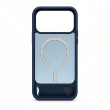 Evelatus Apple iPhone 18 Pro Max Rubber Coated MagSafe With Stand Case Navy Blue Evelatus Apple iPhone 18 Pro Max Rubber Coated MagSafe With Stand Case Navy Blue