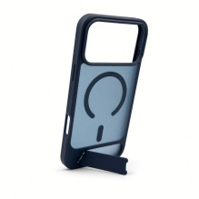 Evelatus Apple iPhone 18 Pro Max Rubber Coated MagSafe With Stand Case Navy Blue Evelatus Apple iPhone 18 Pro Max Rubber Coated MagSafe With Stand Case Navy Blue