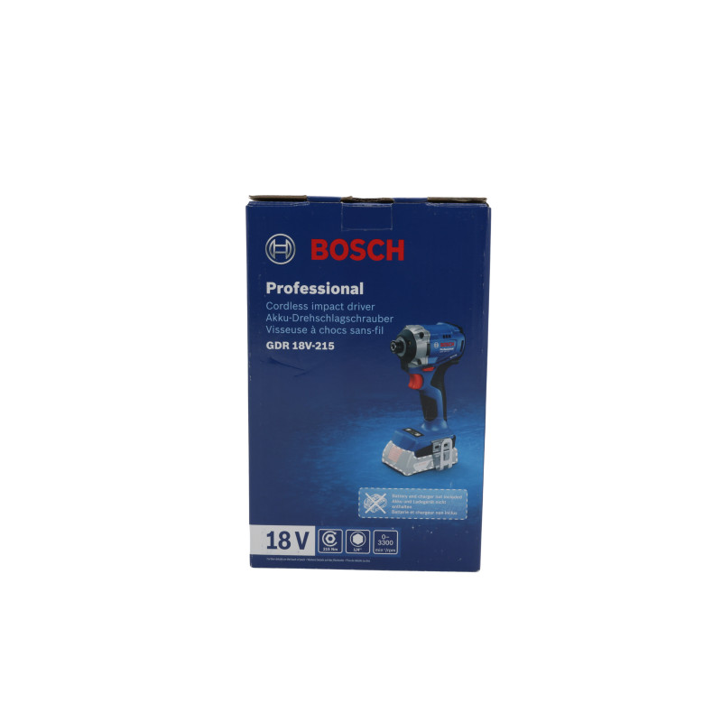 Akumuliatorinis smūginis suktuvas Bosch Prof. 18V GDR 18V-215