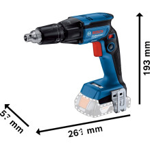 Bosch Powertools Akku-Trockenbauschrauber GTB 18V-45 Professional solo (blau / Black, ohne Akku und Ladegerät)