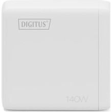 Ładowarka sieciowa GaN II 140W , 3x USB-C, 1x USB-A , PD 3.0, QC 3.0 , Biała Ładowarka sieciowa GaN II 140W , 3x USB-C, 1x USB-A , PD 3.0, QC 3.0 , Biała