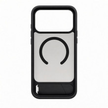 Evelatus Apple iPhone 18 Pro Rubber Coated MagSafe With Stand Case Black Evelatus Apple iPhone 18 Pro Rubber Coated MagSafe With Stand Case Black