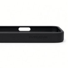 Evelatus Apple iPhone 18 Pro Silver-Shield Skin Feel 2-in-1 MagSafe Case Black