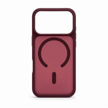 Evelatus Apple iPhone 18 Pro Silver-Shield Skin Feel 2-in-1 MagSafe Case Burgundy