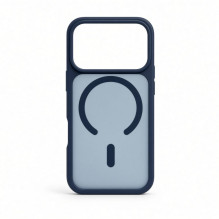 Evelatus Apple iPhone 18 Pro Max Silver-Shield Skin Feel 2-in-1 MagSafe Case Navy Blue