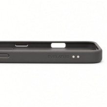 Evelatus Apple iPhone 18 Pro Shield Case With MagSafe &amp; Stand Matte Ring Smoke Grey