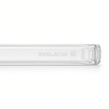 Evelatus Apple iPhone 18 Pro Hybird Case With Magsafe PC+TPU 360 Metal Stand Transparent