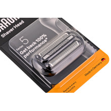 BRAUN Series 5 juoda elektrinio skustuvo pakaitinė galvutė, 54B BRAUN Series 5 juoda elektrinio skustuvo pakaitinė galvutė, 54B