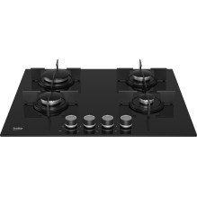 Beko HILG 64220 S kaitlentė juoda, įmontuojama, dujinė, 4 zona(-os), Beko HILG 64220 S kaitlentė juoda, įmontuojama, dujinė, 4 zona(-os),