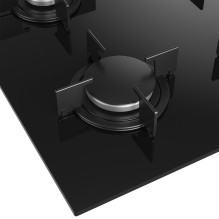 Beko HILG64120S hob Black Built-in 60 cm Gas 4 zone(s)