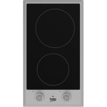 Beko HDCC 32200 X kaitlentė juoda, įmontuojama, keraminė, 2 zona(-os), Beko HDCC 32200 X kaitlentė juoda, įmontuojama, keraminė, 2 zona(-os),