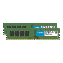 64GB Crucial (2x32GB) Komplektas 3200MHz UDIMM žalia