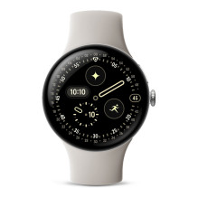 Google Pixel Watch 4 (45mm) LTE silber / porclain