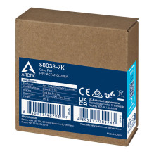 ARCTIC Lüfter 80x80x25mm S8038-7K ARCTIC Lüfter 80x80x25mm S8038-7K
