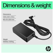 N HP Smart AC Adapteris - Maitinimo šaltinis - 65 vatai - Danija