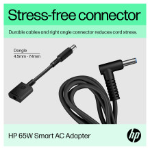 N HP Smart AC Adapteris - Maitinimo šaltinis - 65 vatai - Danija