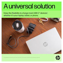 N HPI AC adapteris USB Type-C 65W komplekte yra maitinimo laidas EliteBook 830 G7 N HPI AC adapteris USB Type-C 65W komplekte yra maitinimo laidas EliteBook 830 G7