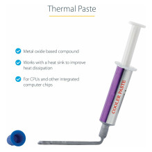 1.5g metalo oksido terminio procesoriaus pastos junginio vamzdelis radiatoriui 1.5g metalo oksido terminio procesoriaus pastos junginio vamzdelis radiatoriui