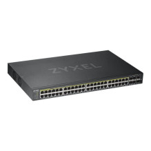 Jungiklis - Zyxel GS1920-48HPv2 48 prievadų 1 Gbps jungiklis Jungiklis - Zyxel GS1920-48HPv2 48 prievadų 1 Gbps jungiklis