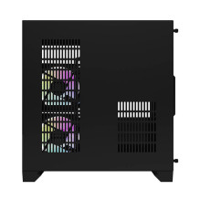 Kompiuterio korpusas - darkFlash FT350 Mini Tower, 5 ARGB ventiliatoriai, 3 stiklo panelės, juoda Kompiuterio korpusas - darkFlash FT350 Mini Tower, 5 ARGB ventiliatoriai, 3 stiklo panelės, juoda