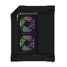 Kompiuterio korpusas - darkFlash FT350 Mini Tower, 5 ARGB ventiliatoriai, 3 stiklo panelės, juoda Kompiuterio korpusas - darkFlash FT350 Mini Tower, 5 ARGB ventiliatoriai, 3 stiklo panelės, juoda