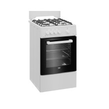 Beko FSG52020FW viryklė Laisvai pastatoma viryklė Dujinė juoda, balta Beko FSG52020FW viryklė Laisvai pastatoma viryklė Dujinė juoda, balta