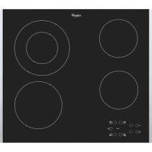 Whirlpool AKT 8130 BA hob Black Built-in Ceramic 4 zone(s) Whirlpool AKT 8130 BA hob Black Built-in Ceramic 4 zone(s)